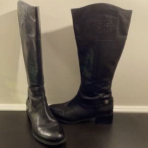 Etienne Aigner Wide Shaft Riding Boots